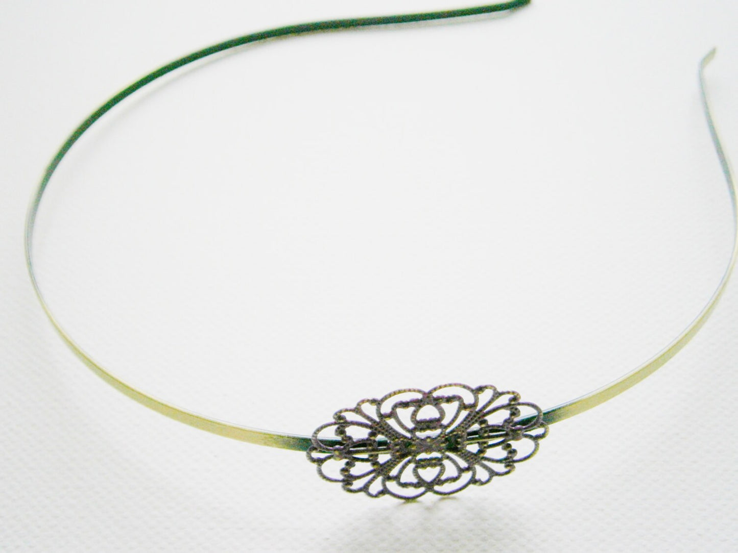 Purple Orchid Patina Filigree Headband - Hair Accessory/Bridesmaid Gift/Family Pictures/Stocking Stuffer/Bohemian/Vintage Style/Shabby Chic